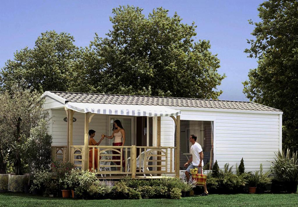 Camping Les Grillons Hotel Embrun Exterior foto